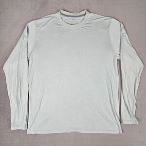 Free Fly‎ T-Shirt Mens XL Teal Performance Bamboo Blend Long Sleeve Apparel